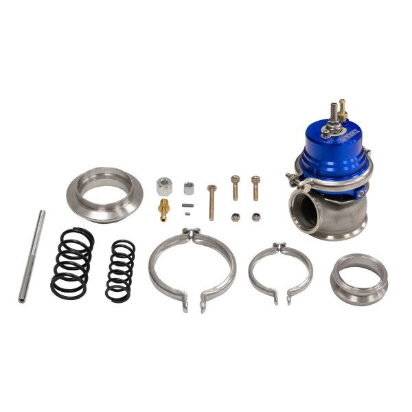 60mm External Wastegate 1.6 Bar V-Band - Blue Performance Part