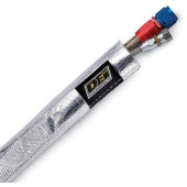 DEI Heat Sheath 2cm x 1m Aluminized Sleeving - Sewn Edge