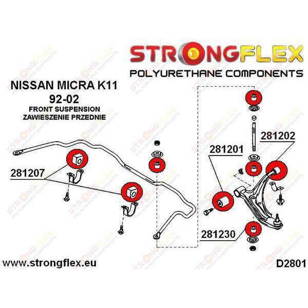 Anti roll bar link bush