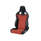 Recaro Cross Sportster CS Racing Seat - Heated Black & Red