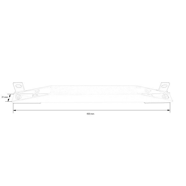 Stabilizer Frame for Honda Civic Integra 02-05 Silver BEAKS