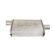 51mm 304SS Central Chambered Muffler - 355mm Length