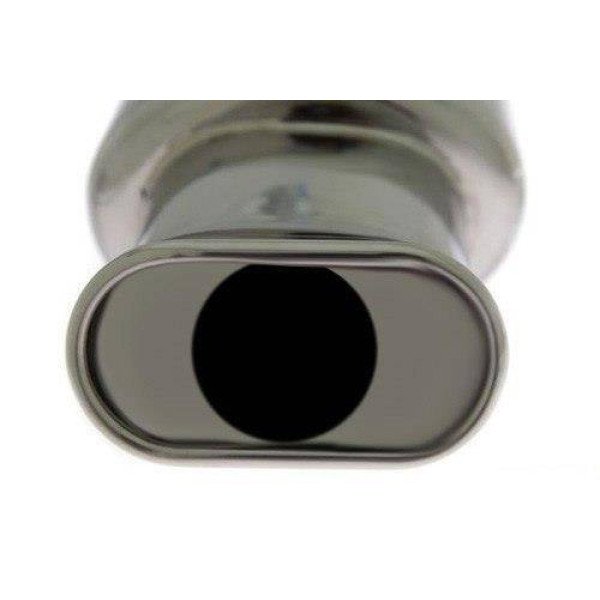 80x135mm Rear Muffler with 63.5mm Inlet - High Performance