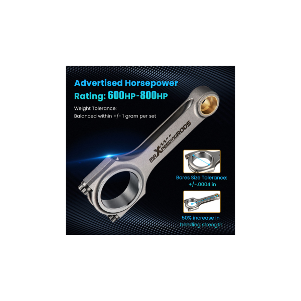 Maxpeedingrods Forged Connecting Rods for Honda Accord F22