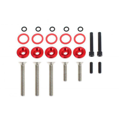 Red JDM D-Series Valve Cover Washers - High-Quality Upgrade