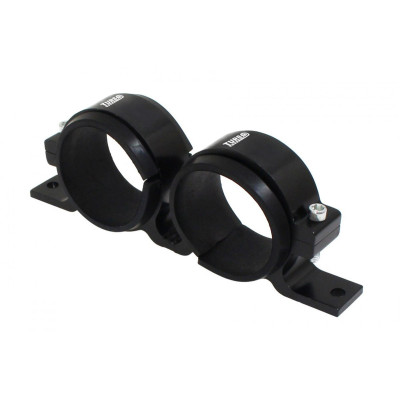 2x60mm Black Fuel Pump Mounting Bracket - Durable & Reliable
