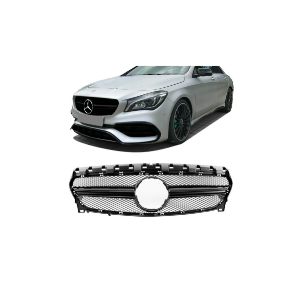 Sport Black A-Type Grille for Mercedes CLA Facelift 2016-2018
