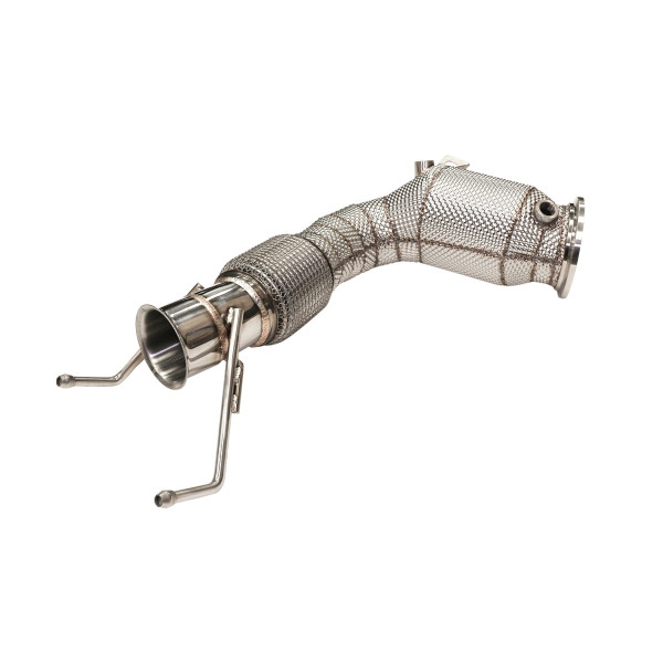 Mini Cooper S F56 2.0T Decat Downpipe with Heat Shield