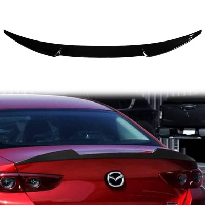 Mazda 3 IV BP Cap ABS Gloss Black Diffuser - Stylish Upgrade