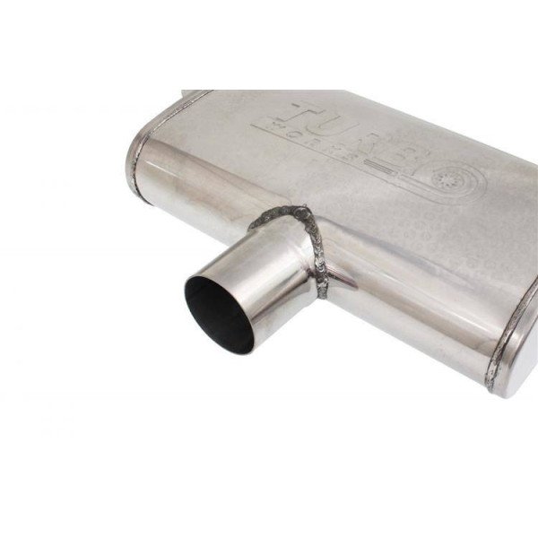 76mm LT 409SS Rear Center Muffler - 355mm Length