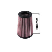 Purple Air Filter H:200mm DIA:60-77mm - High Efficiency