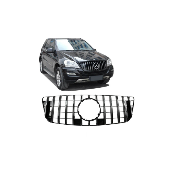 Sport Grille GT Chrome & Black for Mercedes M-Class W164 08-11