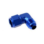 90° Male to Female Nipple AN12 Connector - Durable Brass Fitting