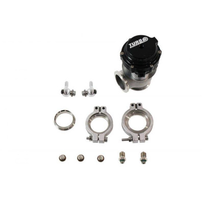 38mm Water-Cooled External Wastegate - 2.5 Bar V-Band Black
