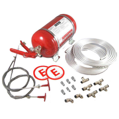 RRS ECOFIREX FIA Mechanical 4 - 25L Fire Extinguishing Kit