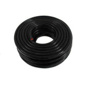 PRO Black 8mm Silicone Vacuum Braided Hose - Durable & Flexible
