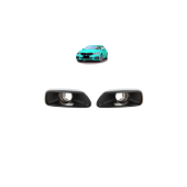 Exhaust Tail Pipes Black suitable for BMW 5 (G30) Sedan (G31) Touring 2017-2023