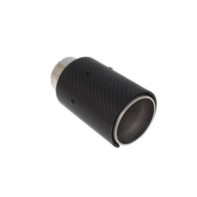 89mm Carbon Exhaust Tip with 65mm Inlet - Premium Upgrade