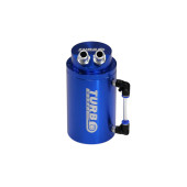 0.7L Blue Oil Catch Tank with 15mm Fittings - High Performance
