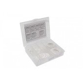 10-Piece Teflon Gasket Set AN3-AN16 for Reliable Sealing