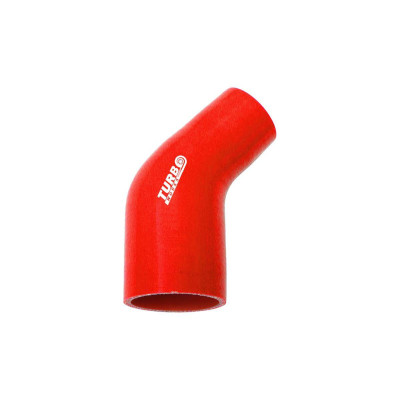 45-Degree Red Reduction Elbow 45-51mm - Durable Pipe Fitting