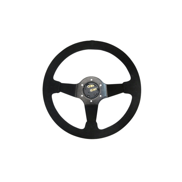 Steering wheel SLIDE 350mm offset:90mm Suede Hydrographics