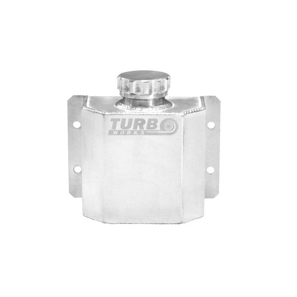 1L Silver Oil Catch Tank Bulkhead - High Performance Solution