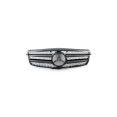 Chrome & Silver Sport Grille for Mercedes SL R129 (1989-2001)