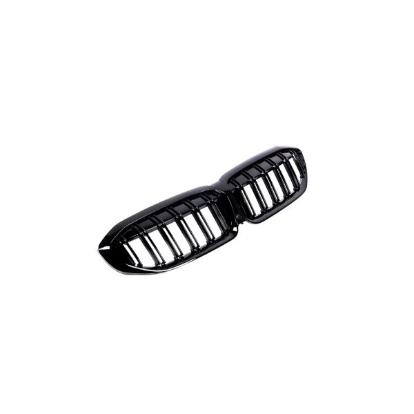 Gloss Black Dual Line Sport Grille for BMW 3 Series G20/G21