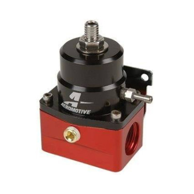 Aeromotive 1000HP Fuel Pressure Regulator 2.75-5 Bar ORB-10 Red-Black