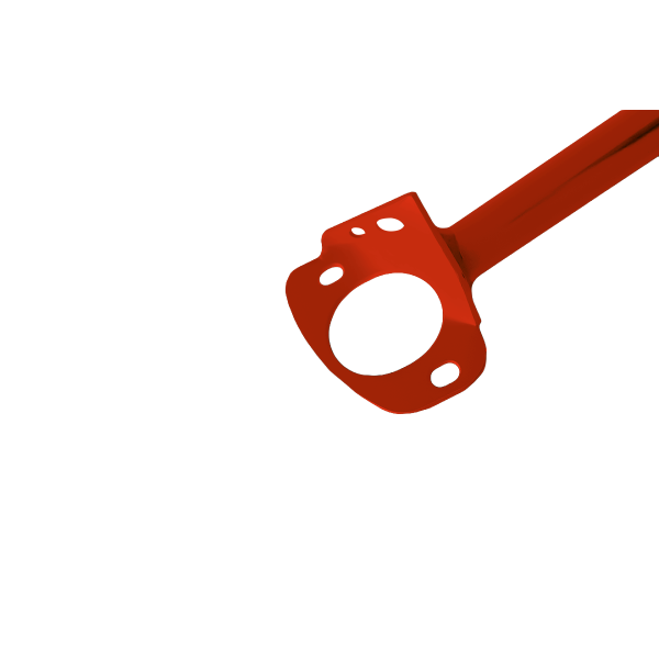 Red Rear Upper Strut Bar for Suzuki Swift Mk 2,3