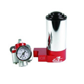 Aeromotive SS Carbureted Pump Regulator Gauge Kit - AN Ports