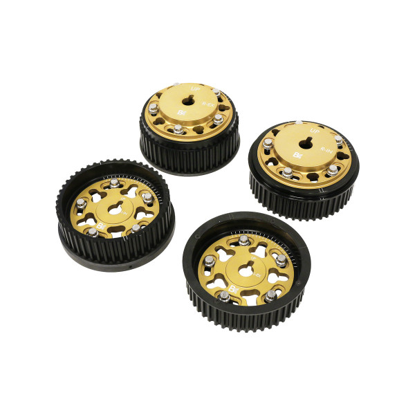Brian Crower Gold Adjustable Cam Gears Set for Subaru