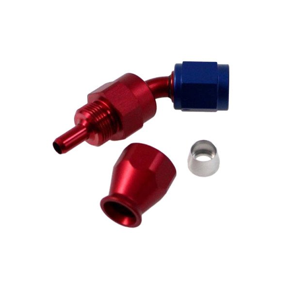 45° AN4 PTFE Hose Fitting - High-Performance Connector