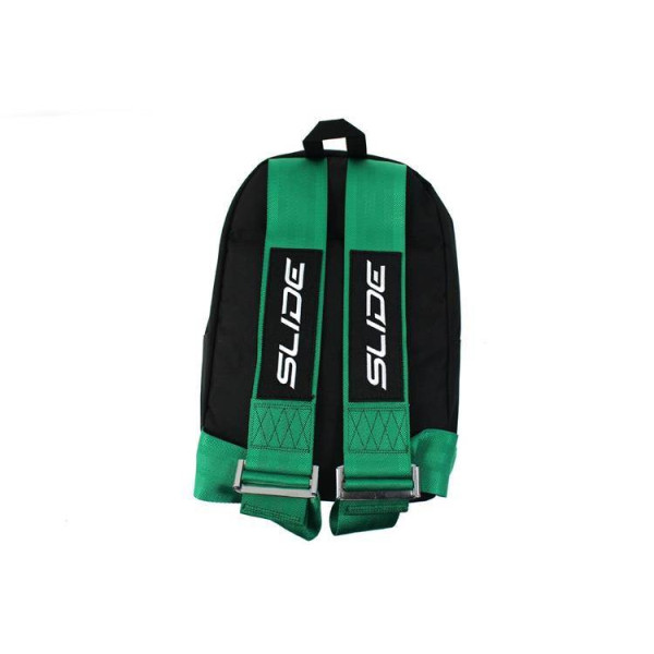 Backpack Slide Green Straps