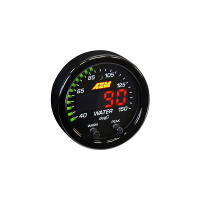 AEM X-Series 150C Water-Trans-Oil Temperature Gauge