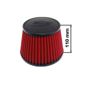 Simota Red Air Filter H:110mm DIA:114mm JAU-I04101-03