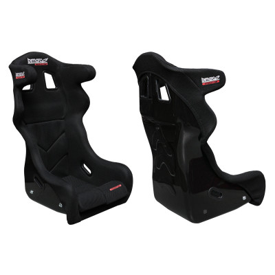 Bimarco Phantom Black FIA Racing Seat - Welur Fabric