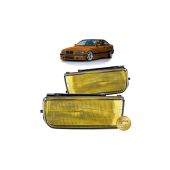 Yellow Fog Lights for BMW 3 E36 Compact - High Visibility