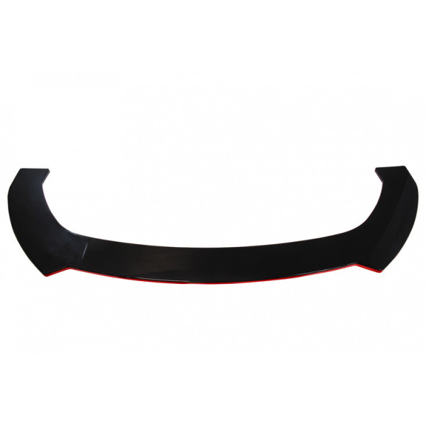 Gloss Black Universal Front Bumper Splitter Kit - 3 Pieces