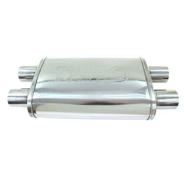 76mm Center Muffler LT 304SS - 355mm Exhaust Solution