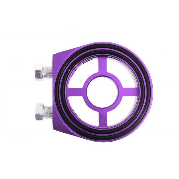Premium Purple Oil Filter Adapter for Enhanced Performance