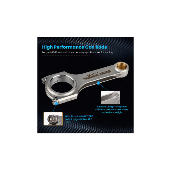 Forged Connecting Rods for VW 1.9L TDI PD90/100/115