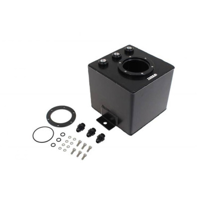 2L Fuel Tank with Pump Hole - Durable Black Design