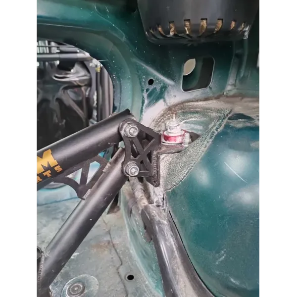 Rear BMW E46 X-Brace 6-Point Drift KJS for 1/4 Mile