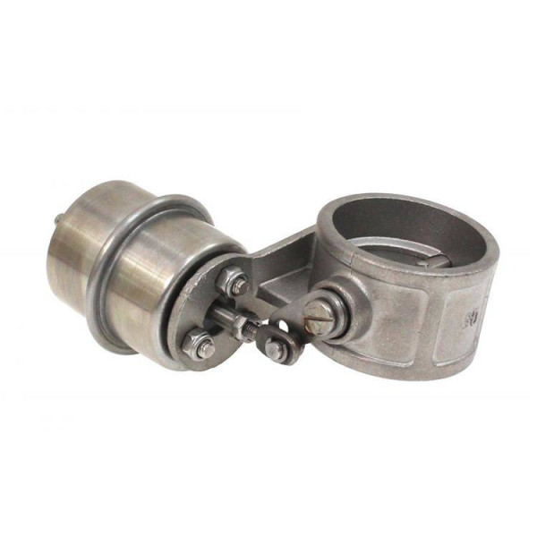 Pneumatic 76mm Exhaust Cutout - Boost Control, Closed Design