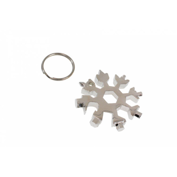 Keychain Multitool Silver