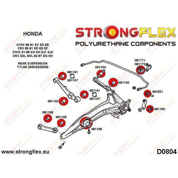 Rear anti roll bar link bush SPORT