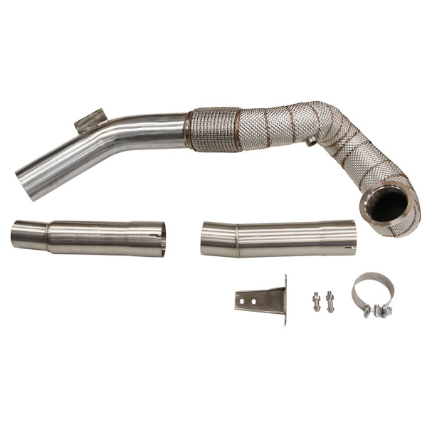 Downpipe Audi S3/ VW Golf MK7 R 3.5'' Heat Shield