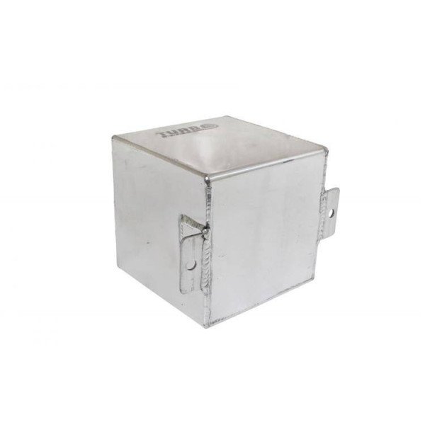 2L Silver Fuel Tank with Pump Hole - Durable & Efficient